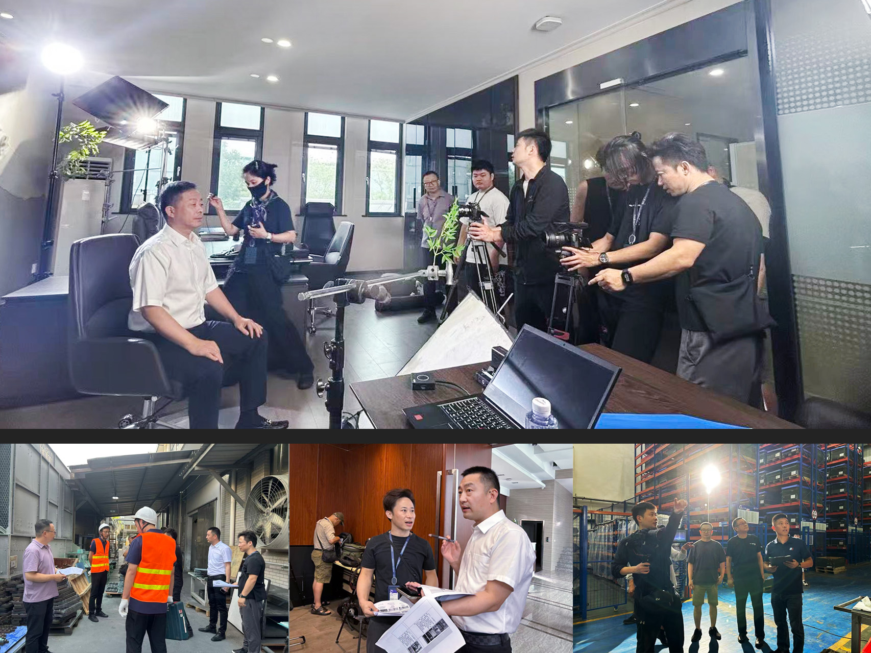 世邦大通进驻宝得换热品牌服务现场实拍