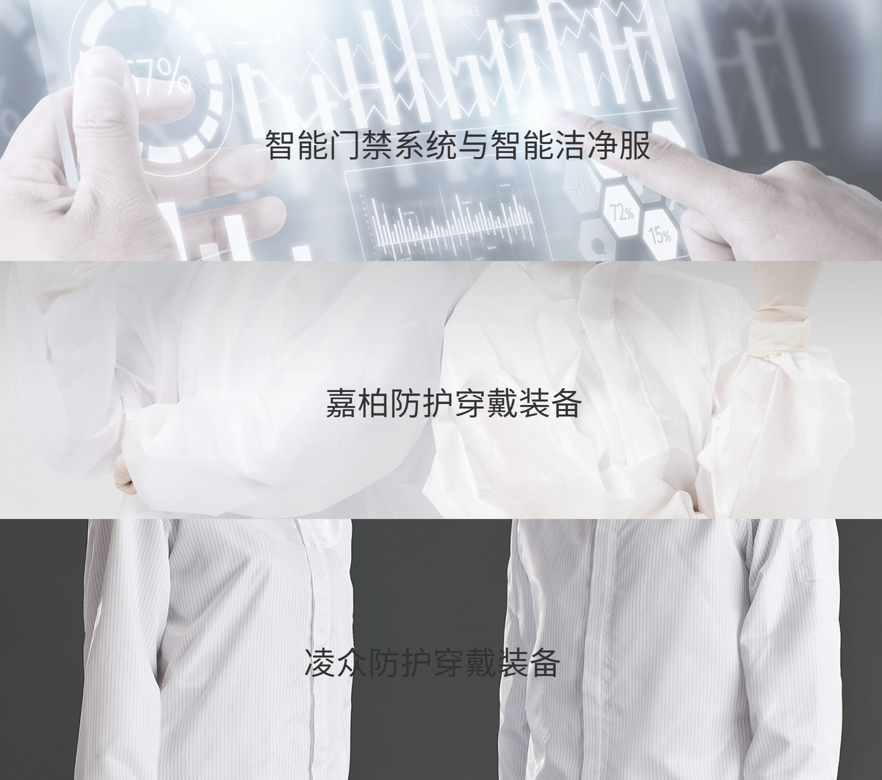 智能防护、智能洁净服品牌全案策划